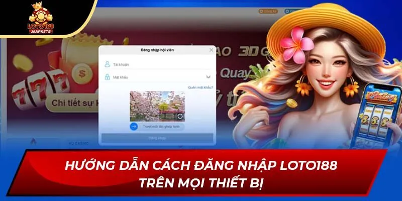 Hướng dẫn cách đăng nhập Loto188 trên mọi thiết bị